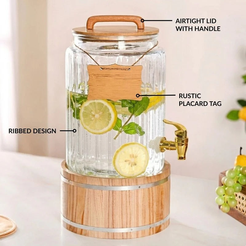 Beverage Dispenser With Stand 7500ml