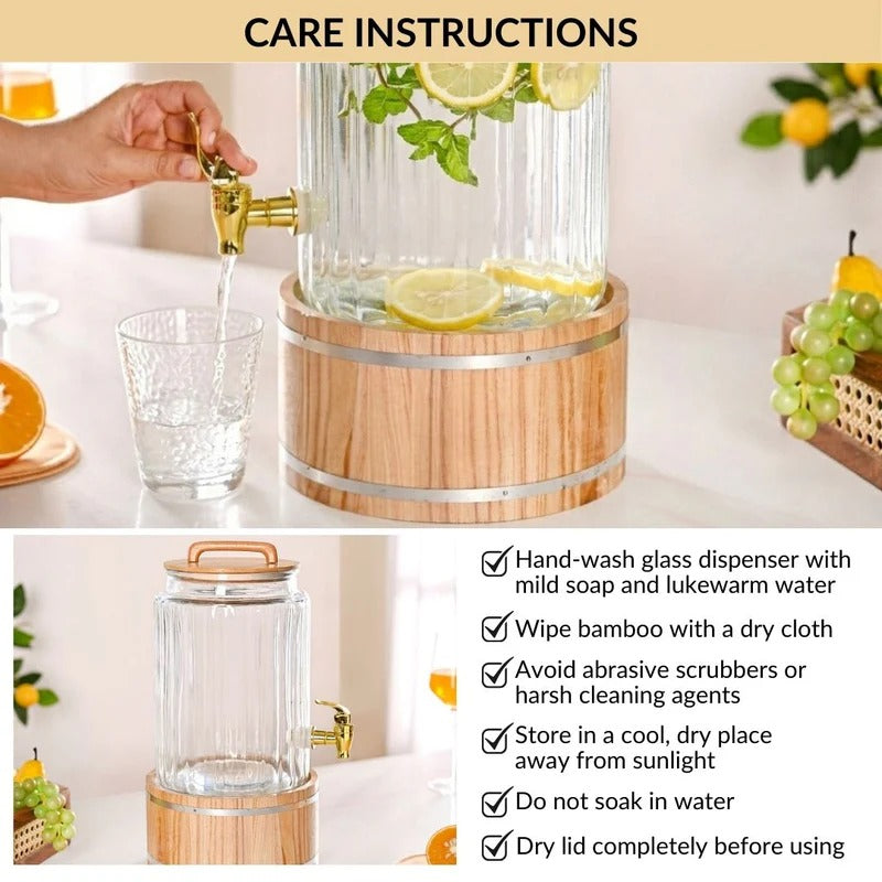 Beverage Dispenser With Stand 7500ml